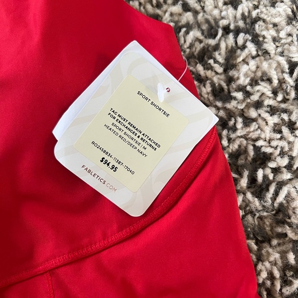 Fabletics Red Romper - Picture 3 of 4